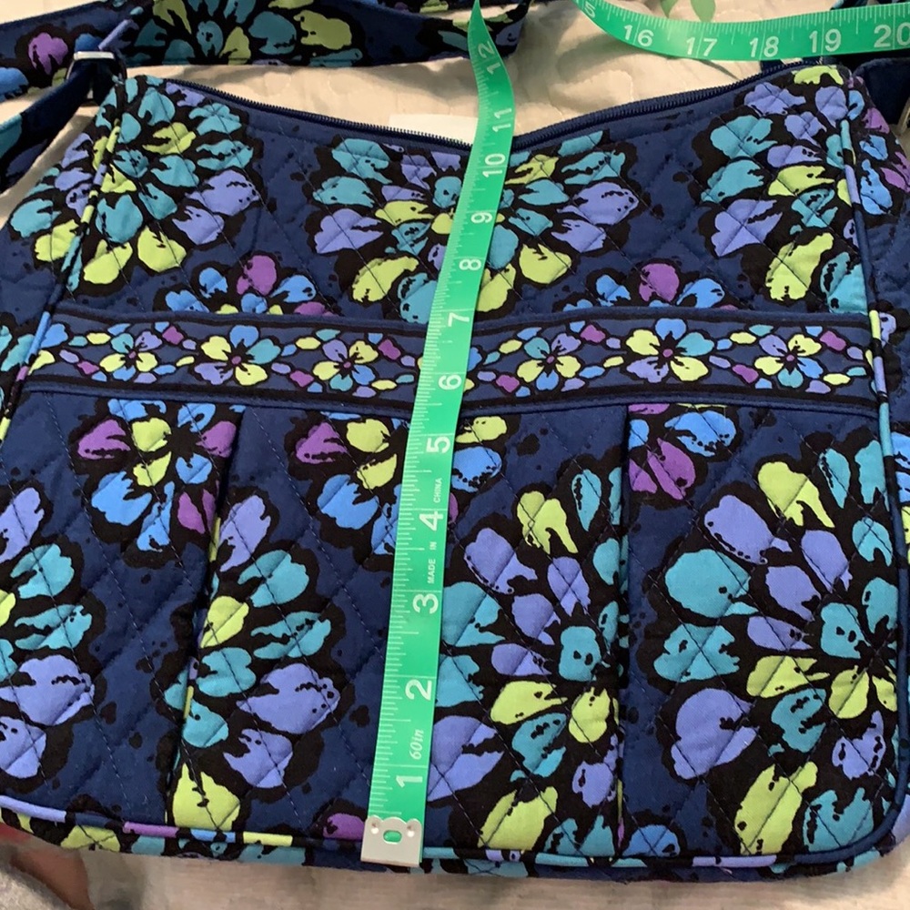 Vera Bradley Crossbody Indigo Pop Gem